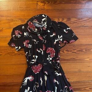 Trashy Diva Dressing Gown Midnight Slap & Tickle XS